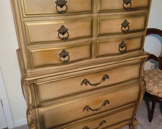 Dresser with matching side table