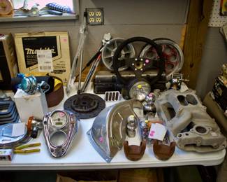 Various Chevrolet Small Block V8 Parts