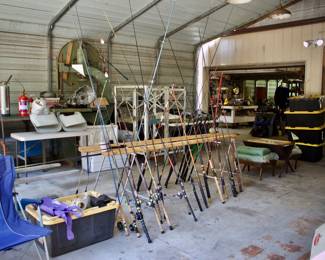 Salt & Fresh Water Fishing Poles & a Few Combos / 2 BRAND NEW Hardy Fly Fishing Combos / 1960's MOAK 8-FT Bansaw  