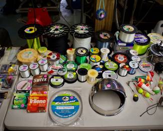 Various Fishing Line (New & Used)