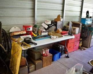 Various Tool Boxes, Lights
