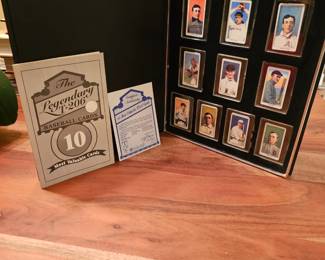BASEBALL CARD COLLECTION. 
most valuable T 206 porcelain replica
Individually numbered. Limited edition 
$200