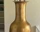 Monumental Floor Vase/Urn With Gold Lacquer Ceramic Finish F1