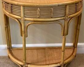 Vintage Island Style Bamboo Rattan