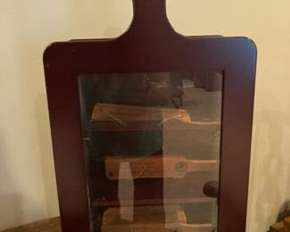 Antique collection of goose calls