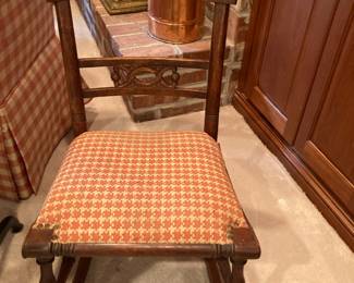 Precious antique rocker