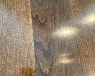 detail of top of dining room table