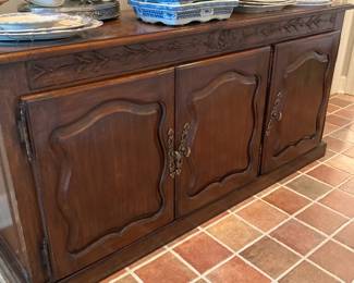 Walnut French buffet