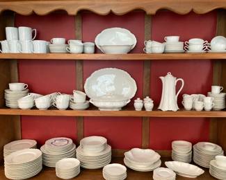 HUGE selection of Haviland "Ranson" pattern and other white china