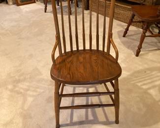 One of a pair of adorable antique chairs