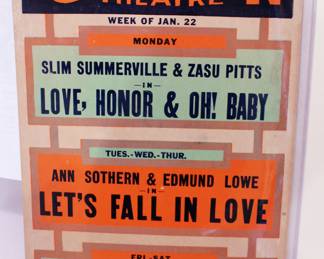 Vintage Movie Poster