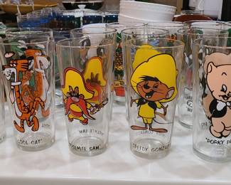 Warner Brothers Collectible Glasses by Pepsi 