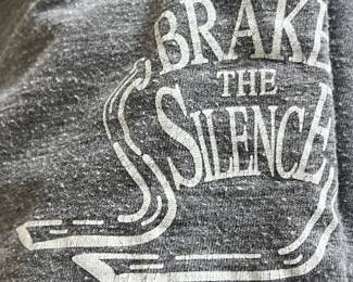 Men's "Brake The Silence" motorcycle clothing in nearby Holland Massachusetts this Sunday June 2 from 9am-1pm