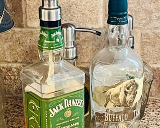 Jack Daniels soap dispenser for Bachelor Pad in nearby Holland Massachusetts this Sunday June 2 from 9am-1pm