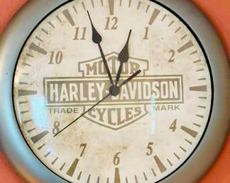 Harley-Davidson Motor Cycles Wall Clock in nearby Holland Massachusetts this Sunday June 2 from 9am-1pm