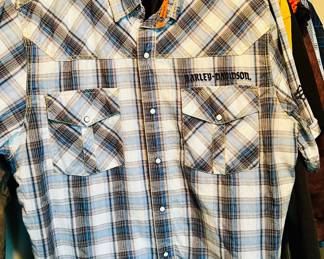 Mens Harley-Davidson clothing in nearby Holland Massachusetts this Sunday June 2 from 9am-1pm