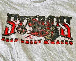 Sturgis Rally & Races mens clothing in nearby Holland Massachusetts this Sunday June 2 from 9am-1pm