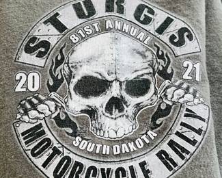 Sturgis Motorcycle Rally men's clothing in nearby Holland Massachusetts this Sunday June 2 from 9am-1pm