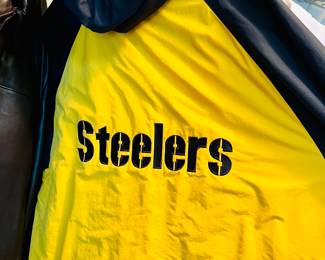 NFL Steelers reversible coat in nearby Holland Massachusetts this Sunday June 2 from 9am-1pm