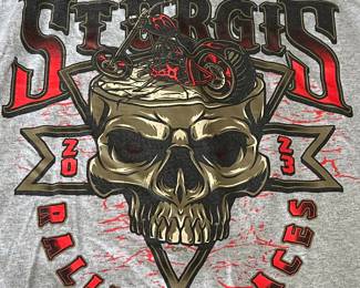 Sturgis Rally & Races mens clothing in nearby Holland Massachusetts this Sunday June 2 from 9am-1pm