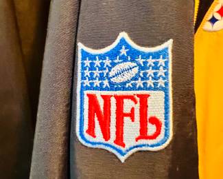 NFL Steelers reversible coat in nearby Holland Massachusetts this Sunday June 2 from 9am-1pm