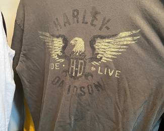 Mens Harley-Davidson clothing in nearby Holland Massachusetts this Sunday June 2 from 9am-1pm