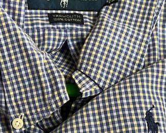 Ralph Lauren 100% cotton Size Large mens clothing in nearby Holland Massachusetts this Sunday June 2 from 9am-1pm