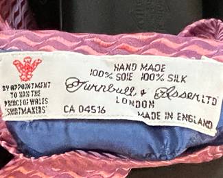 100% silk Neiman Marcus ties in nearby Holland Massachusetts this Sunday June 2 from 9am-1pm