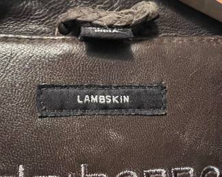Lambskin Claiborne jacket  in nearby Holland Massachusetts this Sunday June 2 from 9am-1pm