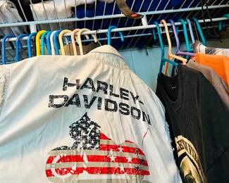 Harley-Davidson mens clothing in nearby Holland Massachusetts this Sunday June 2 from 9am-1pm