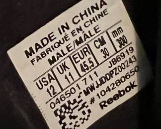 Reeboks for men in nearby Holland Massachusetts this Sunday June 2 from 9am-1pm