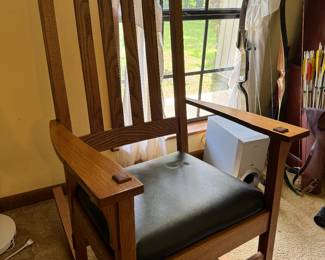 Handmade rocking chair