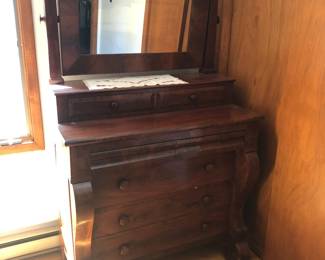 Antique Chest of Drawers with Vanity