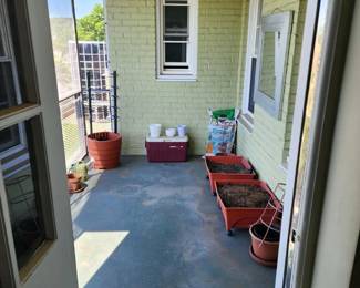 PLANTERS FOR SALE ON THE PORCH