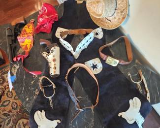 1950'S RARE HOPALONG CASSIDY COSTUME