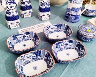 COLLECTIBLE BLUE & WHITE