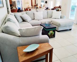 XL SECTIONAL , PRISTINE CONDITION, 4 YRS OLD