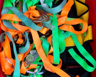 Ratchet Straps and Bugee Cords