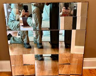 Modern Large Modular Mirror