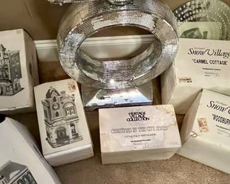 Dept 56 Snow Village houses and accessories in original boxes