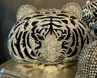 Austrian Crystal clutch purses in the form of your favorite animal.