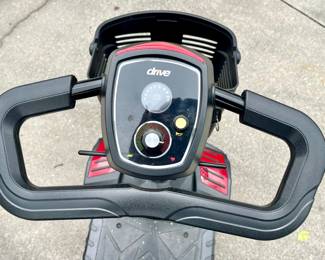 Drive Medical Scout Compact Travel Power Scooter - 4 Wheel