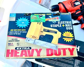 Heavy Duty Electric Staple & Nail Gun