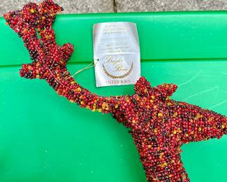 Bins and Bins of Christmas Decor and Crafting Supplies