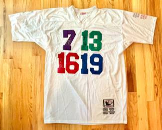 Signed Quarterbacks Of The Century Jersey - Joe Montana, Dan Marino, John Elway, Johnny Unitas