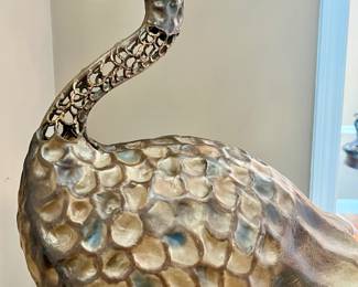 Vintage ArtMax Peacock Floor Lamp