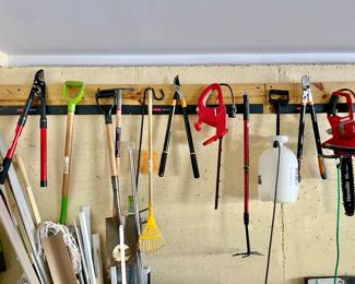 Variety of hand tools