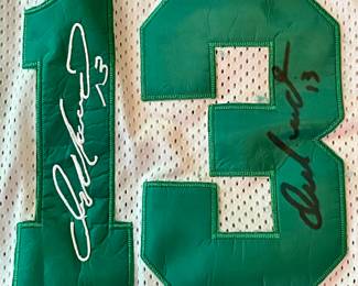 Signed Quarterbacks Of The Century Jersey - Joe Montana, Dan Marino, John Elway, Johnny Unitas