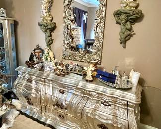 Silver Leaf Dresser