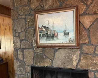 beautiful vintage oil paintings